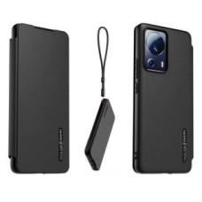 Xiaomi Aizmugurējais vāciņš Xiaomi - 13 Lite with Necklace Book Case Black