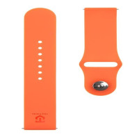 Tactical Siksniņa Tactical  22mm Silicone Watch Strap and Watch Band Orange