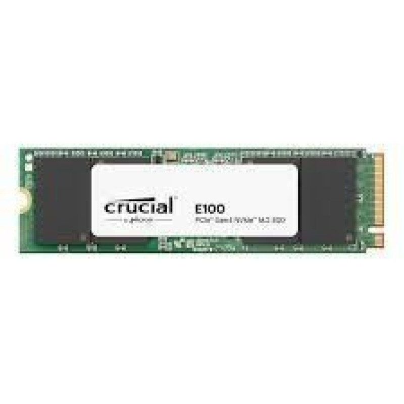 Crucial Cietais disks SSD Crucial  SSD||E100|480GB|M.2|PCIe Gen4|NVMe|3D NAND|Write speed 2500 MBytes/sec|Read speed 4500 MBytes/sec|CT480E100SSD8