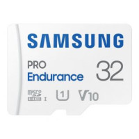 Samsung Zibatmiņa Samsung  Pro Endurance MicroSD 32GB White