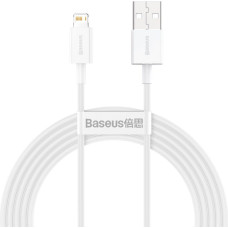 Baseus Kabelis Baseus  Baseus Superior USB - Lightning 2.4A 2 m cable White (CALYS-C02)