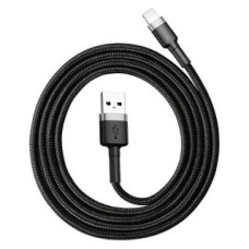 Baseus Kabelis Baseus  Baseus Cafule USB Lightning Cable 2,4A 1m (Gray+Black)