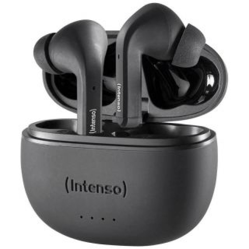 Intenso Vadu austiņas Intenso  HEADSET BUDS T300A/BLACK 3720302