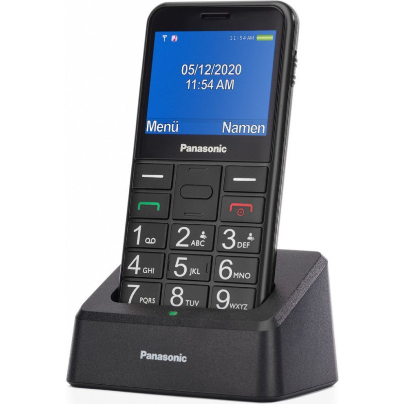 Panasonic Mobilie telefoni Panasonic  KX-TU155EXBN Black, 2.4