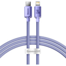 Baseus Kabelis Baseus  CABLE LIGHTNING TO USB-C 1.2M/PURPLE CAJY000205