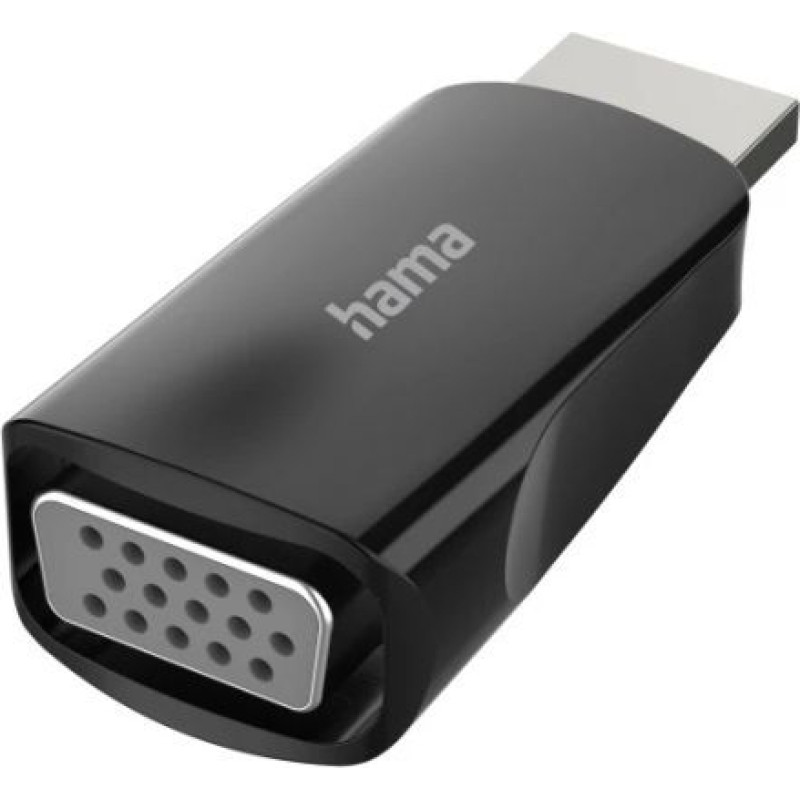 Hama Cita datorprece Hama  Hama 00200344 Video Adapter, HDMI Plug - VGA Socket, Full HD 1080p