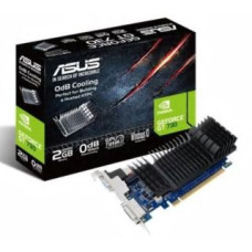Asus Grafiskās karte / Video kartes Asus  GF GT730-SL-2GD5-BRK NVIDIA, 2 GB, GeForce GT 730, GDDR5, Memory clock speed 5010 MHz, PCI Express 2.0, HDMI ports quantity 1, DVI-D ports quantity 1, Cooling type Passive, Processor frequency 902 MHz