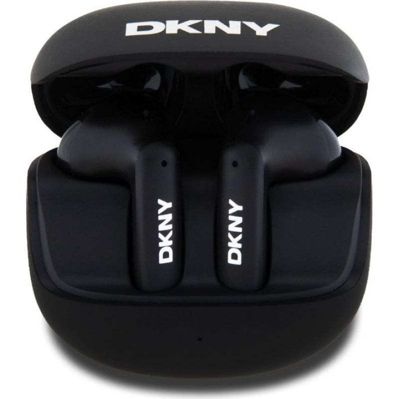 Dkny Bezvadu austiņas DKNY  Satiny Finish TWS Wireless Earphones Black