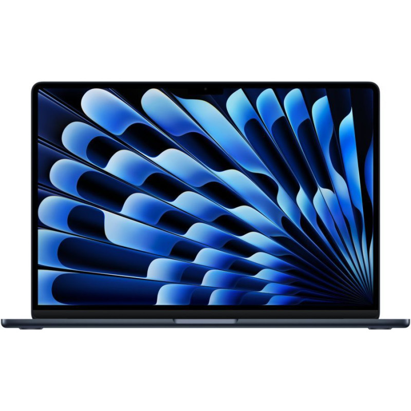Apple Portatīvais dators Apple  MacBook Air 15”  M4 10C CPU, 10C GPU/16GB/512GB SSD/Midnight/RUS |