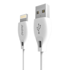 Dudao Kabelis Dudao  Dudao cable USB / Lightning cable 2.4A 1m white (L4L 1m white)