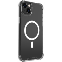 Evelatus Aizmugurējais vāciņš Evelatus Apple iPhone 15 Plus Shockproof case with Magsafe Transparent