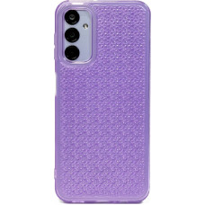 Ilike Aizmugurējais vāciņš iLike Samsung Galaxy A14 5G Silicone case Shine Transparent Violet