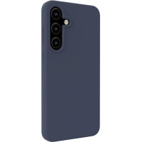 Evelatus Aizmugurējais vāciņš Evelatus Samsung Galaxy S25 Plus Premium Magnetic Soft Touch Silicone Case Dark Blue