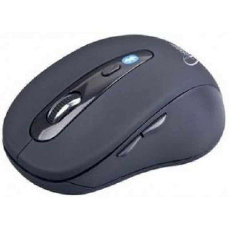 Gembird Datora pele Gembird  MUSWB2 Optical Bluetooth mouse, Wireless connection, 6 button, Black, Grey