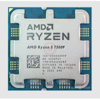 AMD Procesors AMD  CPU||Desktop|Ryzen 5|7500F|3700 MHz|Cores 6|6MB|Socket SAM5|65 Watts|OEM|100-000000597
