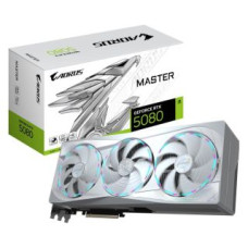Gigabyte Grafiskās karte / Video kartes Gigabyte  Graphics Card||NVIDIA GeForce RTX 5080|16 GB|GDDR7|256 bit|PCIE 5.0 16x|GPU 2617 MHz|Dual Slot Fansink|1xHDMI|3xDisplayPort|GV-N5080AORUSMICE-16GD