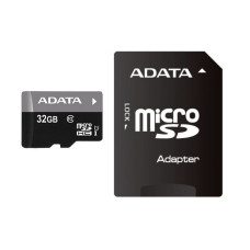 Adata Atmiņas kartes ADATA  Premier UHS-I 32 GB, MicroSDHC, Flash memory class 10, Adapter