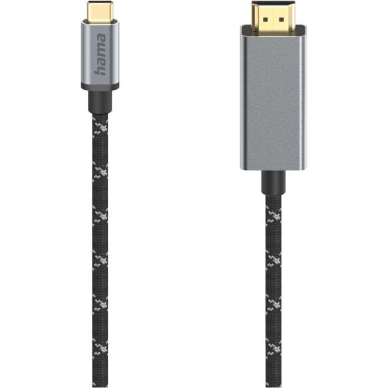 Hama Kabelis Hama  Hama 00200507 Cable. USB-C auf HDMI, 4K, 1,50m
