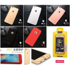 Joyroom Aizmugurējais vāciņš Joyroom Apple iPhone 7 Plastic Case 360° JR-BP207 Red
