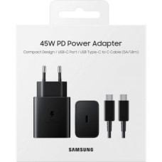 Samsung Adapteris Samsung  Samsung 45W Power Adapter incl. 5A Cable Black