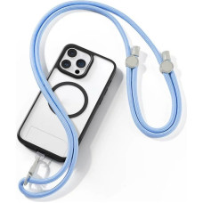 Dux Ducis Gredzena turētājs Dux Ducis  DUX DUCIS Plaz - cross-body phone strap - light blue
