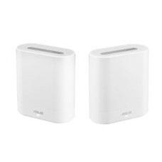 Asus Rūteris Asus  Wifi 6 802.11ax Tri-band Business Mesh System  EBM68 (2-Pack) 802.11ax, 4804 Mbit/s, 10/100/1000 Mbit/s, Ethernet LAN (RJ-45) ports 3, MU-MiMO No, No mobile broadband, Antenna type Internal, White