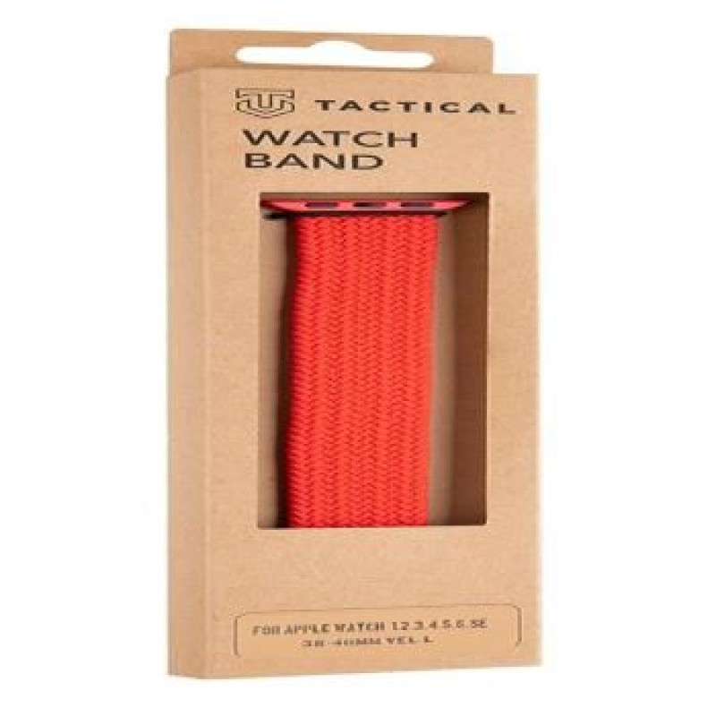 Tactical Siksniņa Tactical Apple Watch 38mm / 40mm Size L Braided String Band Red