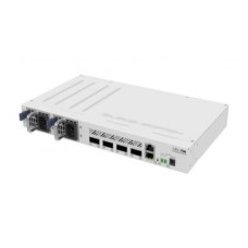 Mikrotik Nevadāms centrmezgls Mikrotik  Switch||CRS504-4XQ-IN|Rack 1U|1x10Base-T / 100Base-TX|4xQSFP28|CRS504-4XQ-IN