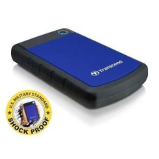 Transcend Cietais disks HDD Transcend  External HDD||StoreJet|1TB|USB 3.0|Colour Blue|TS1TSJ25H3B
