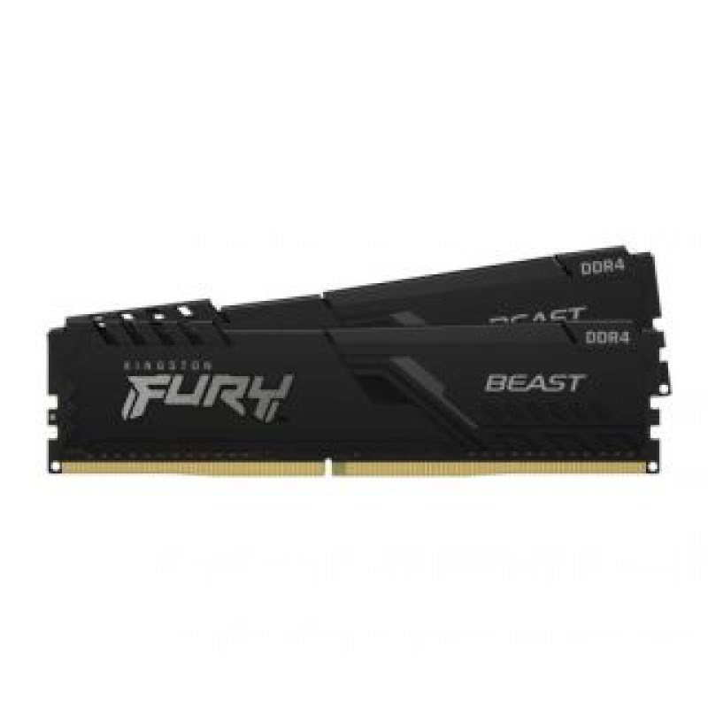 Kingston Operatīv atmiņa DDR4 Kingston  Fury Beast 16 GB, DDR4, 3600 MHz, PC/server, Registered No, ECC No
