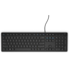 Dell Datora tastatūra Dell  Keyboard KB216 Multimedia, Wired, NORD, Black
