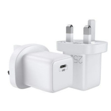 Joyroom Adapteris Joyroom  Fast USB Type C Wall Charger 25W 3A UK Plug White