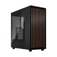 Fractal Design Datoru korpusi Fractal Design  North  Charcoal Black TG Dark, Power supply included No