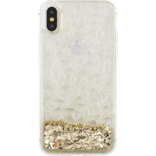 Ilike Aizmugurējais vāciņš iLike Apple iPhone XR Liquid Diamond TPU case Gold