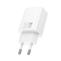 Hoco Adapteris Hoco  N61 Gentle PD20W+QC3.0 charger(EU) White