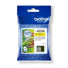 Brother Aksesuāri un izejmateriāli Brother  LC422XLY Ink Cartridge, Yellow
