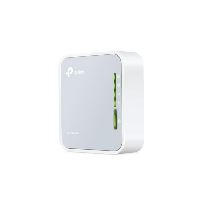 Tp-Link Rūteris TP-Link  Wireless Router||Wireless Router|733 Mbps|IEEE 802.11a|IEEE 802.11 b/g|IEEE 802.11n|IEEE 802.11ac|USB 2.0|1x10/100M|TL-WR902AC