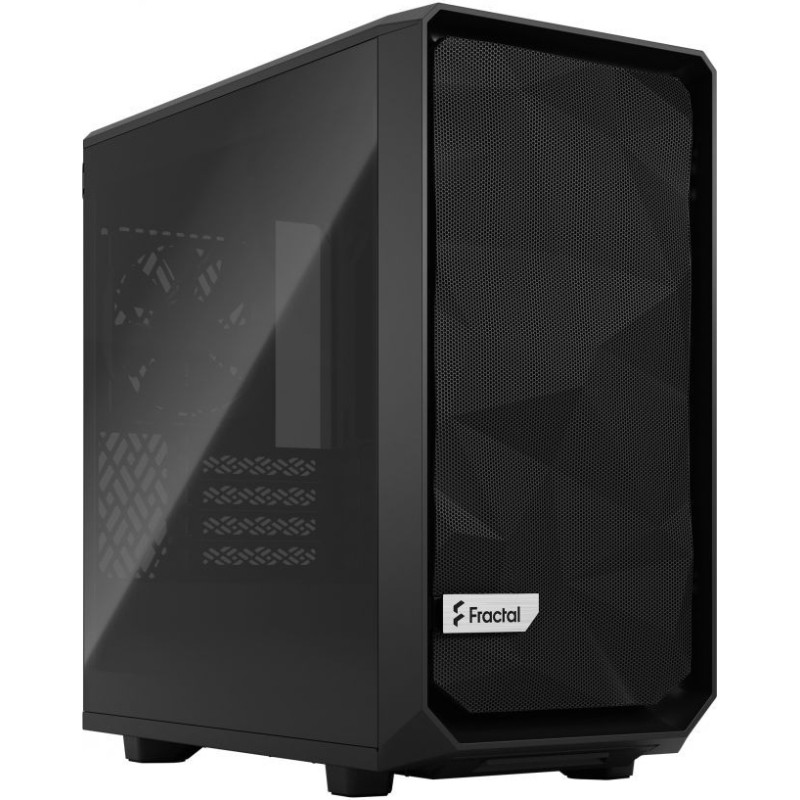 Fractal Design Datoru korpusi Fractal Design  Meshify 2 Mini   Black TG dark tint, mATX, Power supply included No