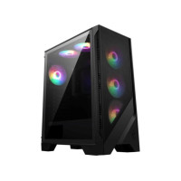 MSI Datoru korpusi MSI  Case||MAG FORGE 120A AIRFLOW|MidiTower|Not included|ATX|MicroATX|MiniITX|Colour Black|MAGFORGE120AAIRFLOW