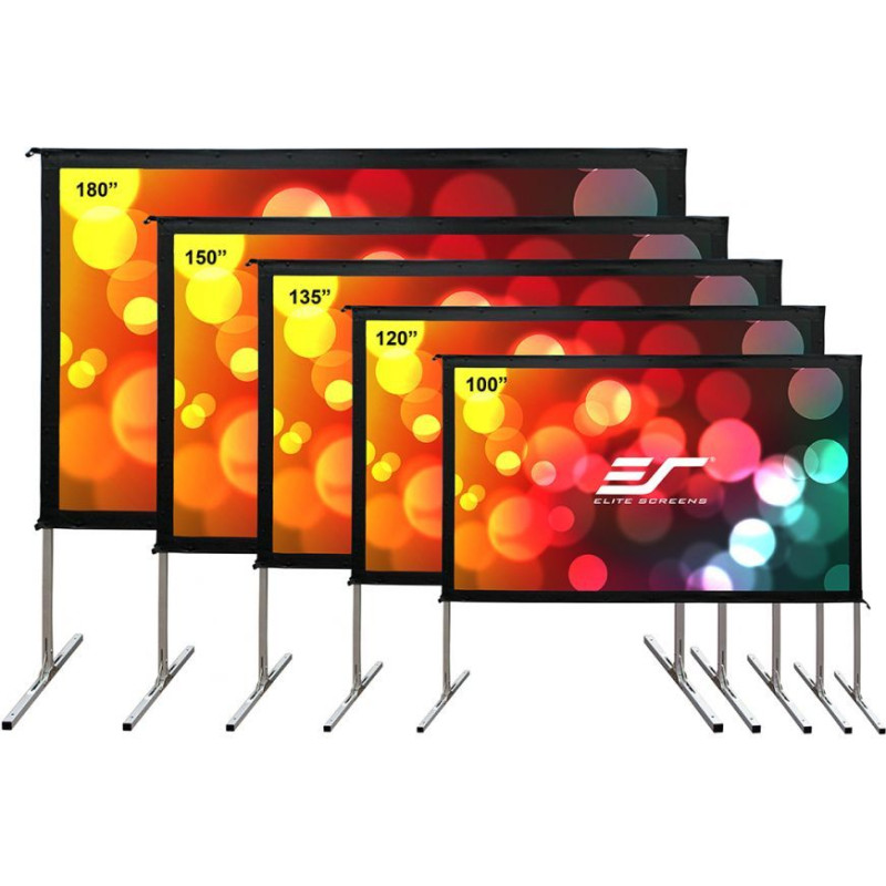 Elite Screens Ekrāns projektoriem Elite Screens  Yard Master 2 Mobile Outdoor screen WV-Dual OMS100H2-DUAL Diagonal 100