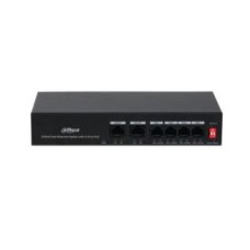 Dahua Nevadāms centrmezgls DAHUA  Switch||PFS3006-4ET-36|PoE ports 4|36 Watts|DH-PFS3006-4ET-36