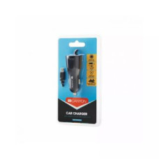 Canyon Auto lādētāji Canyon  С-031/US Universal 1xUSB car adapter plus Micro USB Black