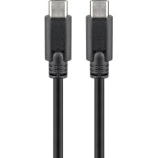 Goobay Kabelis Goobay  38873 USB-C cable (USB 3.2 generation 2x2, 5A) Black
