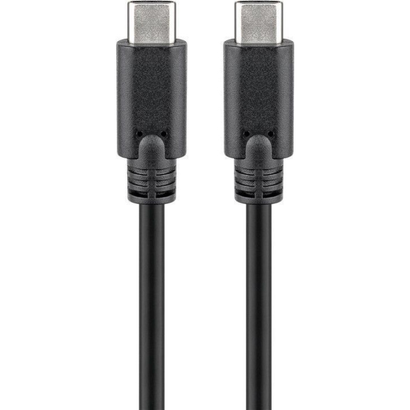 Goobay Kabelis Goobay  38873 USB-C cable (USB 3.2 generation 2x2, 5A) Black