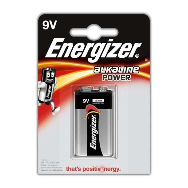 Energizer Cita datorprece Energizer  9V/6LR61, Alkaline Power, 1 pc(s)