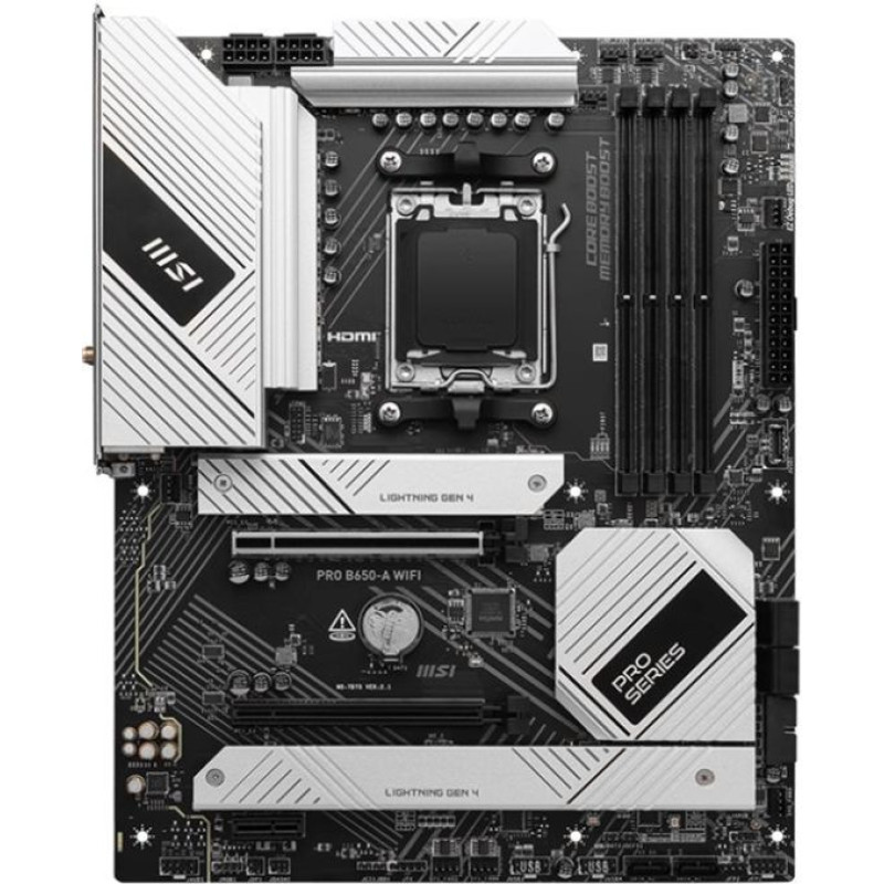MSI Pamatplate Intel procesorsiem MSI  PRO B650-A WIFI