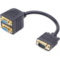 Gembird Monitoru piederums Gembird  CABLE VGA DUAL SPLITTER/CC-VGAX2-20CM