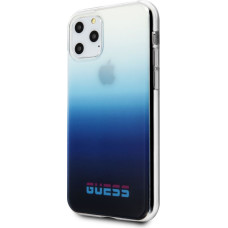Guess Aizmugurējais vāciņš Guess Apple iPhone 11 Pro Californaa PC/TPU Case Gradient Blue