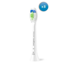 Philips Zobu birste Philips  Replacement brush heads | HX6068/87 Sonicare Optimal White | Heads | For adults | Number of brush heads included 8 | White