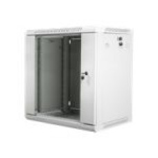 Lanberg Datoru piederumi Lanberg  LANBERG WF01-6412-10S Lanberg wall-mounted rack 19 demounted flat pack 12U/600x450mm gray